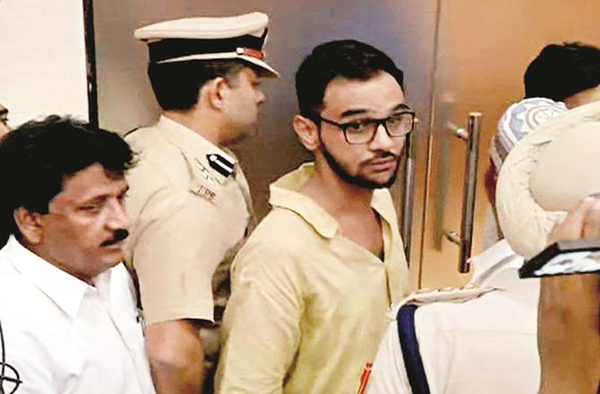 Umar Khalid who is facing charges of plotting the Delhi riots