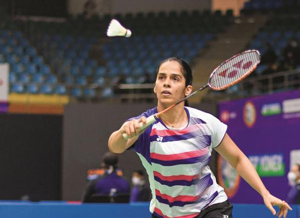 After losing in the second round, Saina Nahwal was eliminated from the tournament..Picture:PTI