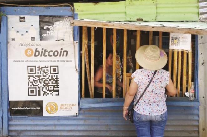  In El Salvador, cryptocurrency has become a legal currency.Picture:INN