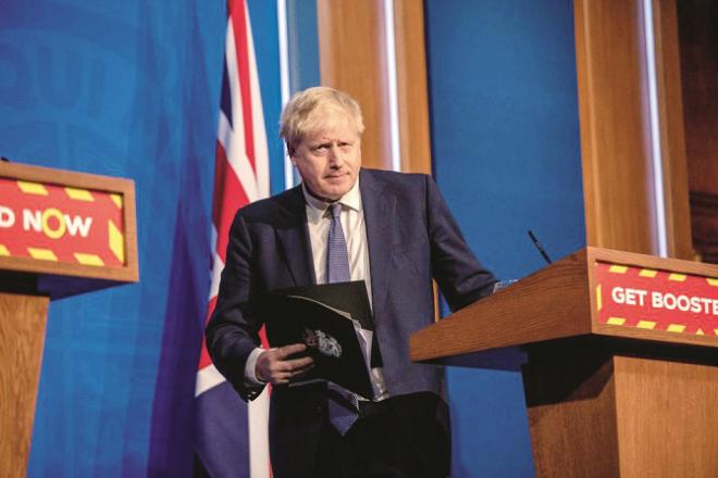 The Prime Minister of the United Kingdom Boris Johnson.Picture:INN