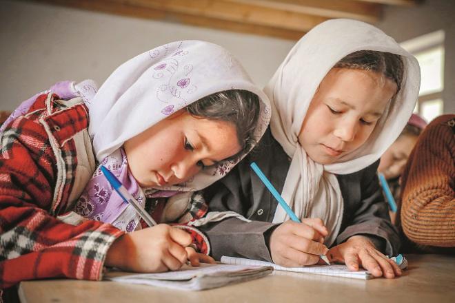 From next year, girls will be able to go to school in Afghanista.Picture:INN