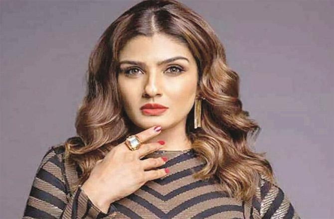 raveena Tandon, a successful heroine of the 1980s