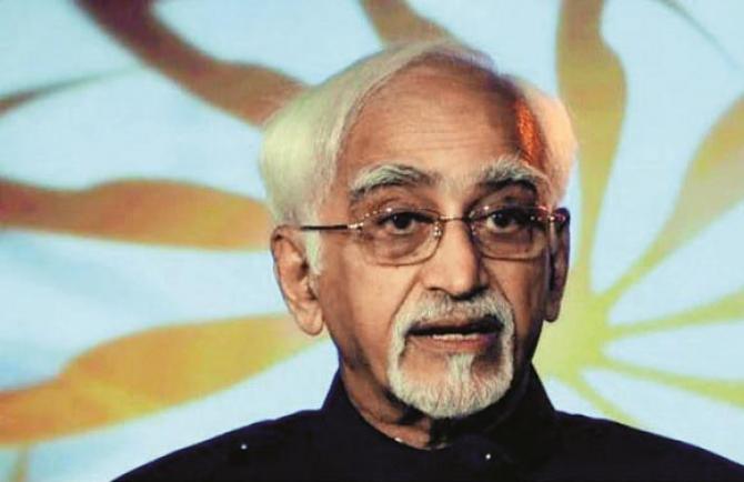 Mohammad Hamid Ansari Former Vice President of India.Picture:INN