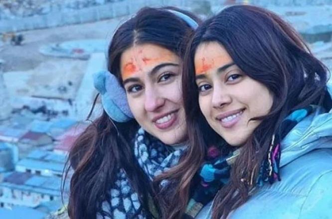 Sara and Janhvi Kapoor. Picture:INN