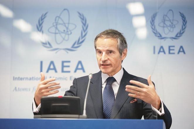IAEA chief Rafael Gros.Picture:INN