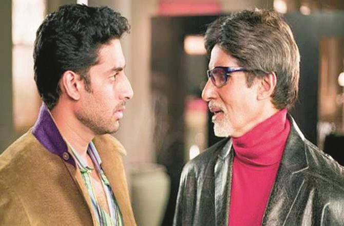 Amitabh and Abhishek Bachchan have worked together in many films before.