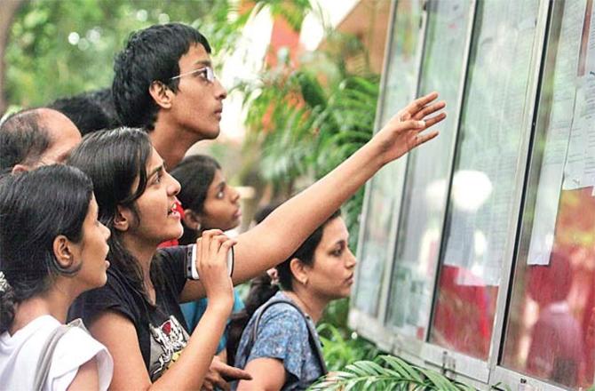 Students pass board exam but have not yet got admission in college (File)