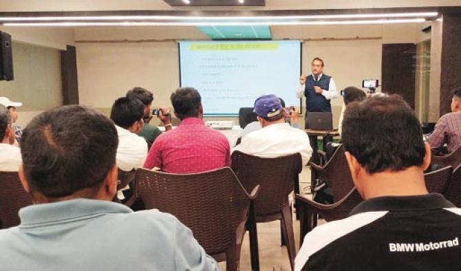 At the press conference, Dr. Kishore Chauhan, Medical Officer of the World Health Organization, spoke about vaccination.Picture:INN