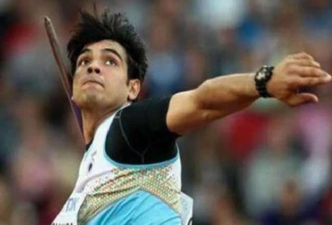 India`s Julian Throw Athlete Neeraj Chopra in action..Picture:INN