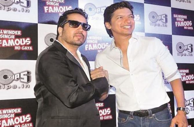 Shaan and Mika Singh.Picture:INN