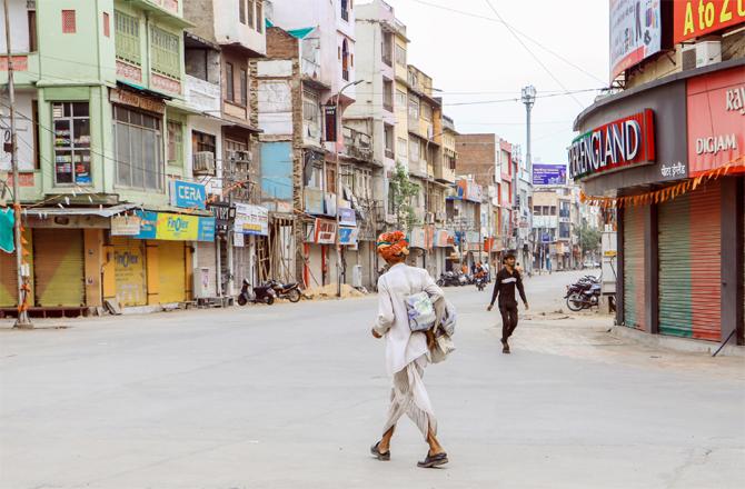 The situation is tense after the killings in Adepur and a curfew has been imposed here. (Photo: PTI)