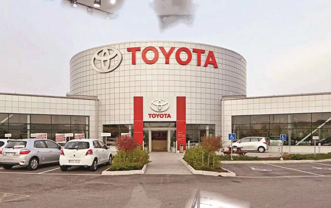 Toyota also received a threatening message with a cyber attack.Picture:INN