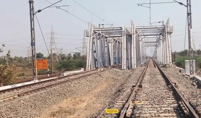 A new bridge has been built near One Village which will increase the speed of trains going to Dahanu..Picture:INN