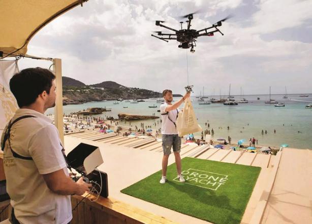  Efforts are being made by the government to promote the drone industry in the country..Picture:INN
