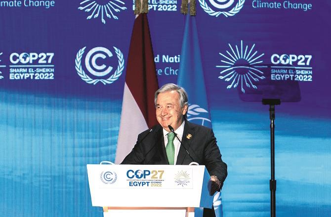 United Nations Secretary General Antonio Guterres .Picture:INN