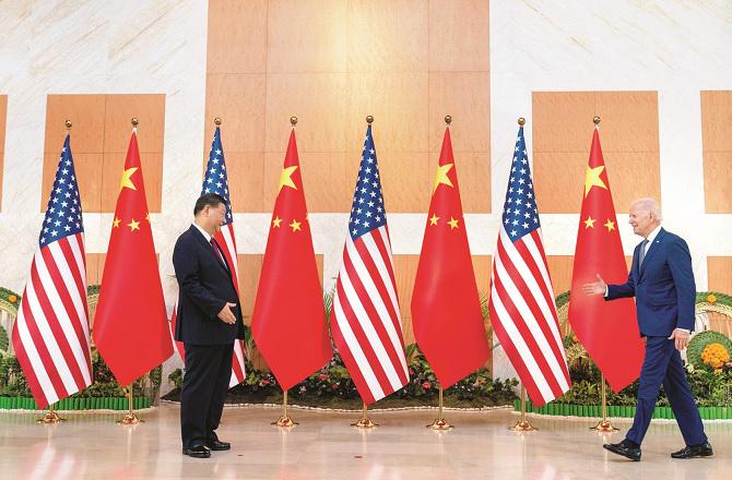 US President Joe Biden and his Chinese counterpart Xi Jinping. .Picture:AP/PTI