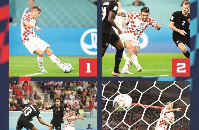 4 goals scored by Croatia.Picture:INN