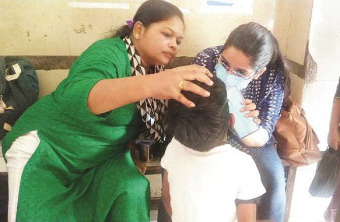 A special project is being done by BMC to control measles.Picture:INN