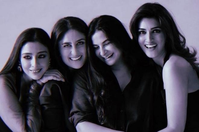 Kareena Kapur, Kriti Sanon ,Tabu and Rhea Kapoor.Picture:INN
