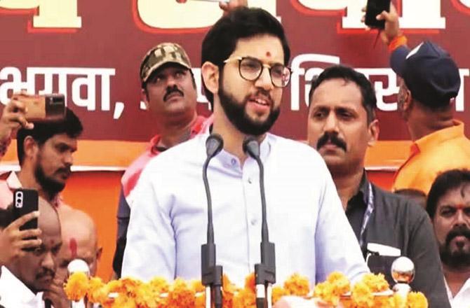 Former state minister Aditya Thackeray`s Awami Reliance has become a source of trouble for the Shinde Group and the BJP.
