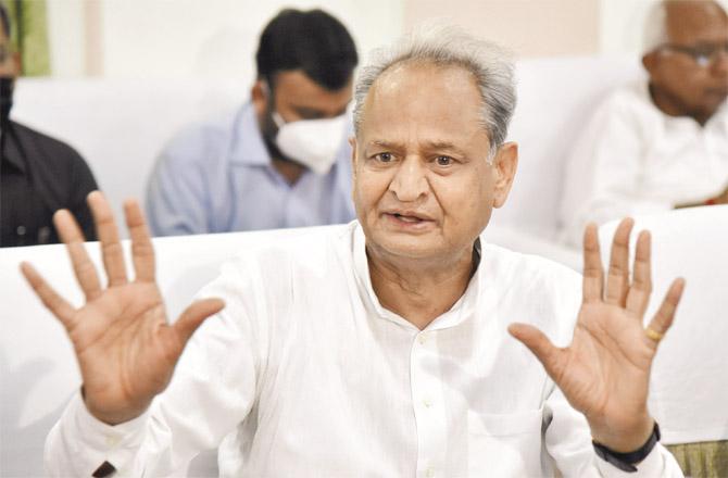 Rajasthan Chief Minister Ashok Gehlot