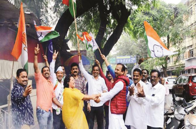 The NCP has surprisingly defeated the BJP in several districts