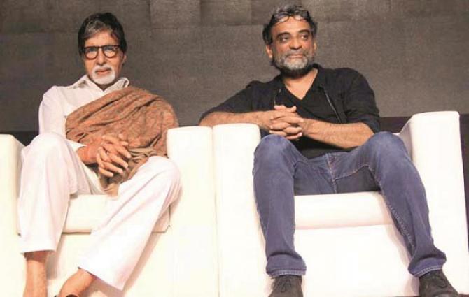 Director R Balki and Amitabh Bachchan can be seen tog.Picture:INN