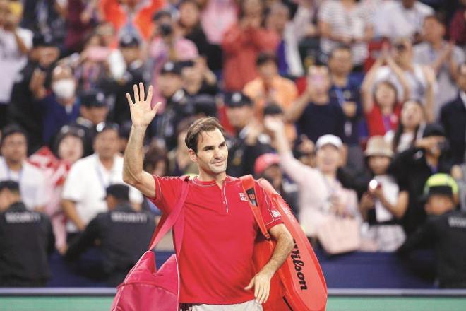 Tennis king Roger Federer  .Picture:INN