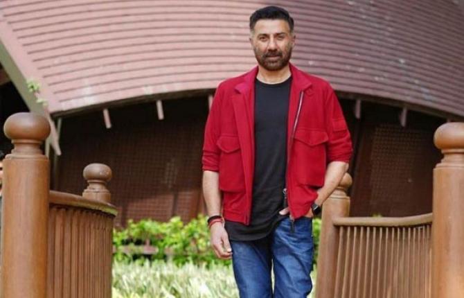 Sunny Deol in an event related to the promotion of `Chup` .Picture :PTI