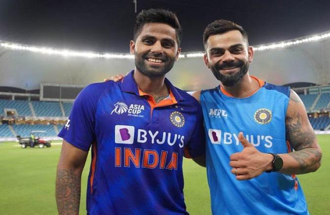 Virat Kohli And Suryakumar Yadav .Picture:INN