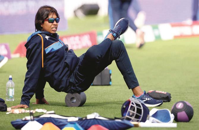 Jhulan Goswami, a veteran player of India`s women`s team