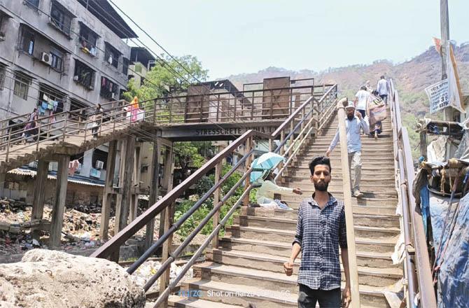 This foot over bridge of Membrabazar will be closed for repairs from tomorrow.