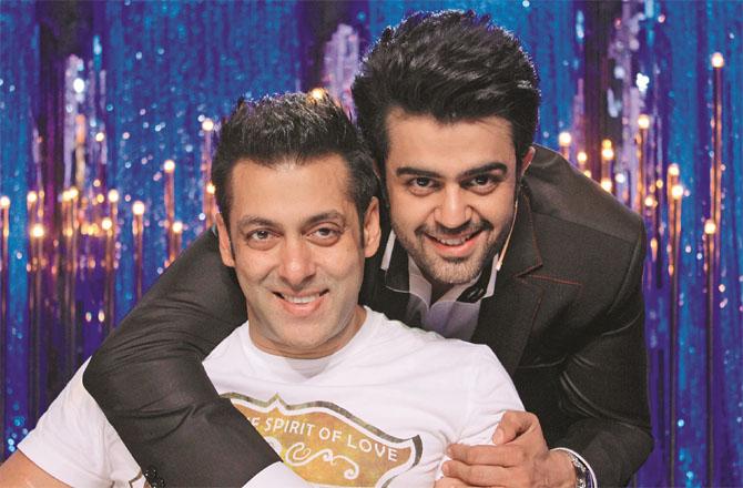 Salman Khan And Manish Paul