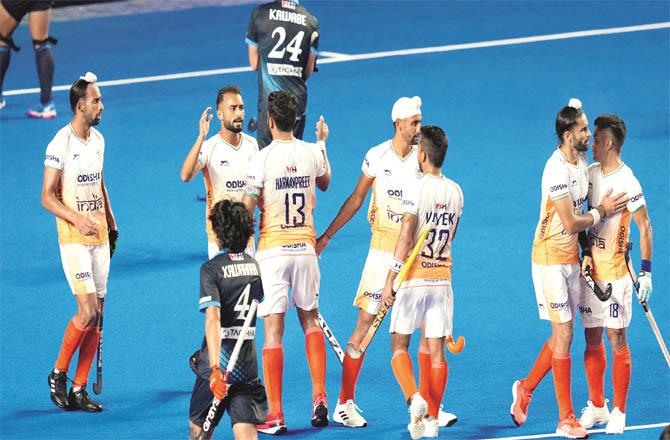 Indian players put up a good fight against Japan. (PTI)