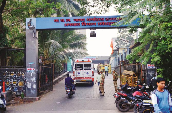 Nair Hospital, whose dental college extension building is in progress.