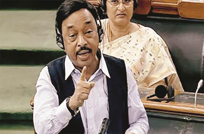 Was Narayan Rane speaking the language of a minister?