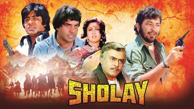 Sholay is considered one of the evergreen films of India. Photo: INN