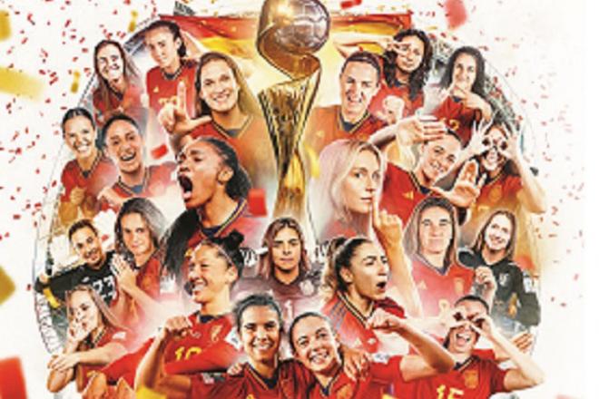 Spain Is The First FIFA Women`s World Cup Champion.Photo. INN