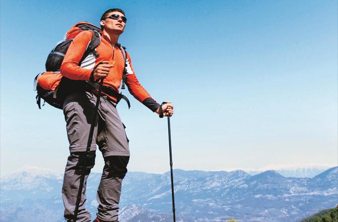 Hiking and trekking are considered important activities for health by the people of foreign countries in which students also participate.