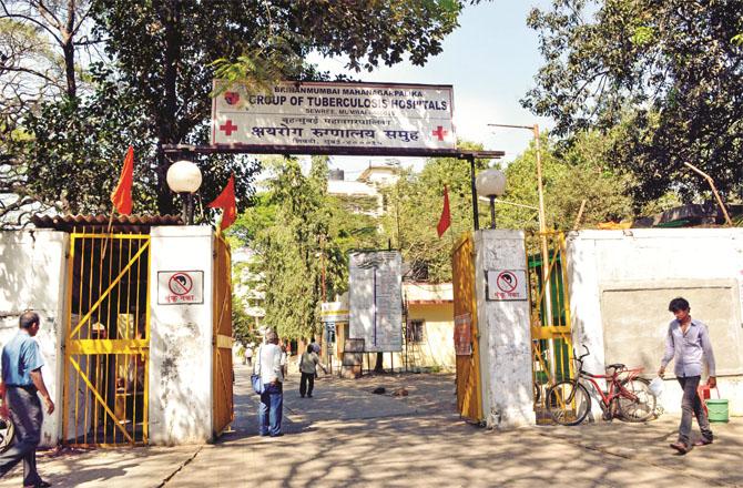 TB Hospital located in Seori. The number of TB patients has also increased in Mumbai.Photo: INN