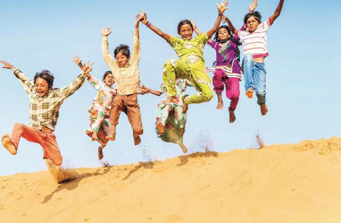 Childhood is very beautiful. Photo: INN