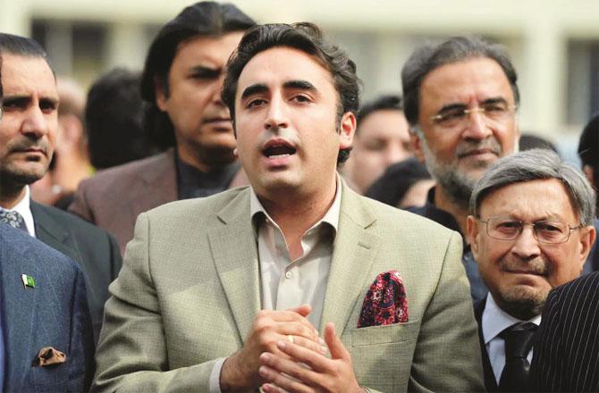 Bilawal Bhutto, who is the political heir of his mother Benazir Bhutto, has made many important and exciting promises in the general elections of Pakistan. (file photo)