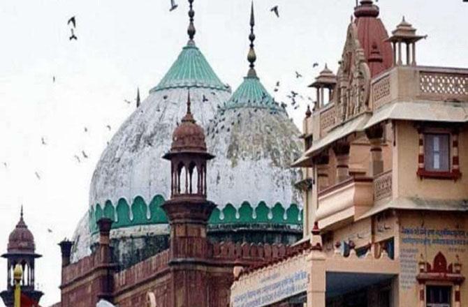 Shahi Eid Gah located in Mathura which is of historical importance. Photo: INN