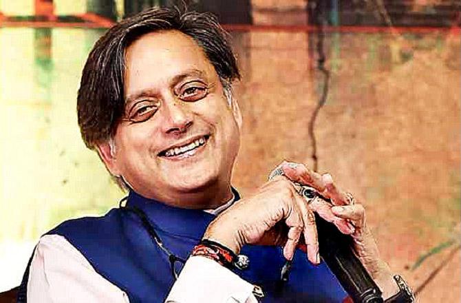 Former diplomat Shashi Tharoor who represented India in the United Nations. Photo: INN