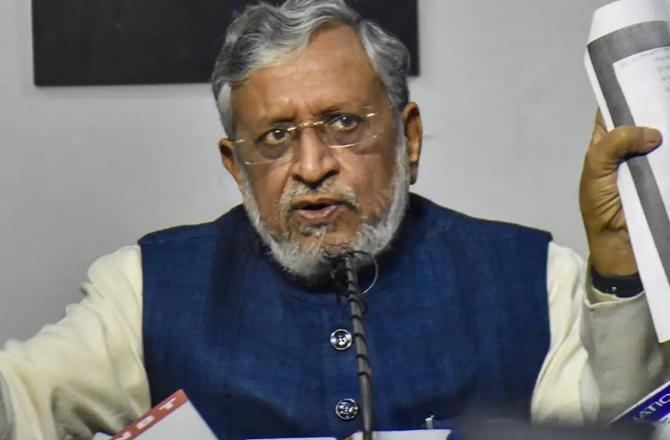 BJP Member of Parliament Sushil Kumar Modi. Photo: INN