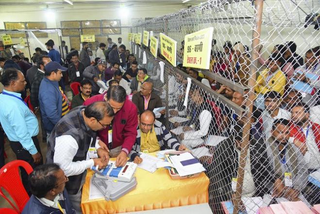 Counting of votes in MP (pic agency)