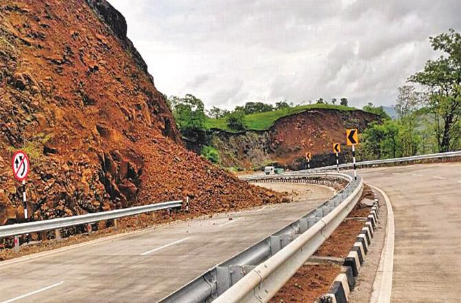 The 33 km highway from Vatul to Talgaon is 96% complete, so the villages on this highway are not visible at all.