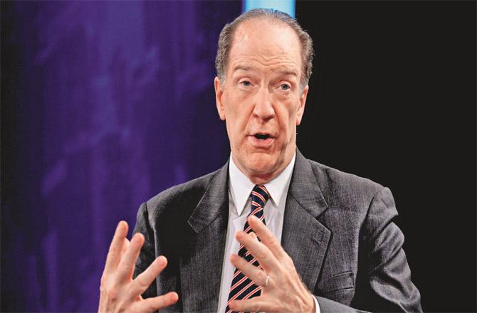 David Malpass, the outgoing head of the World Bank