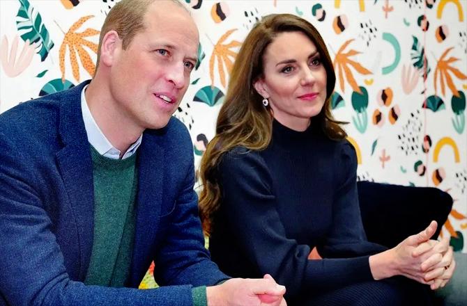 Prince William with wife Kate