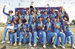 پہلے انڈر ۱۹؍ خواتین عالمی کپ پر ہندوستان کا قبضہ